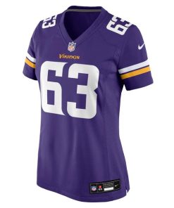 Alternative view of Zeke Correll Minnesota Vikings Nike Women's Team Game Jersey -  Purple