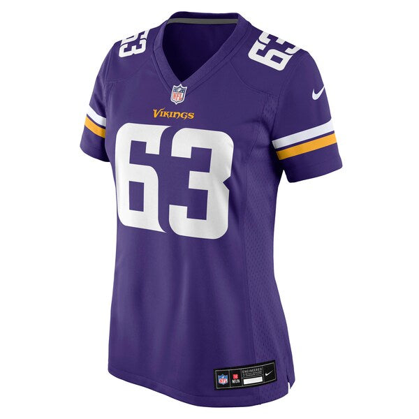 Zeke Correll Minnesota Vikings Nike Women's Team Game Jersey - Purple - Image 2