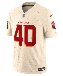 Alternative view of Pat Tillman Arizona Cardinals Nike 2025 Rivalries Collection Retired Player Limited Jersey - Natural