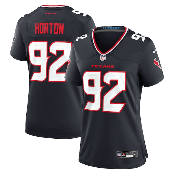 Dylan Horton Houston Texans Nike Women's Team Game Jersey - Navy