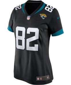 Alternative view of Jimmy Smith Jacksonville Jaguars Nike Women's Game Retired Player Jersey - Black