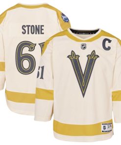 Mark Stone Vegas Golden Knights Preschool 2024 NHL Winter Classic Premier Player Jersey - Cream