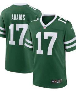 Davante Adams New York Jets Nike Game Jersey - Legacy Green