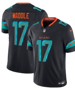 Jaylen Waddle Miami Dolphins Nike 2025 Rivalries Collection Limited Jersey - Pitch Blue