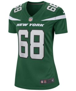 Alternative view of Kevin Mawae New York Jets Nike Women's Game Retired Player Jersey - Gotham Green