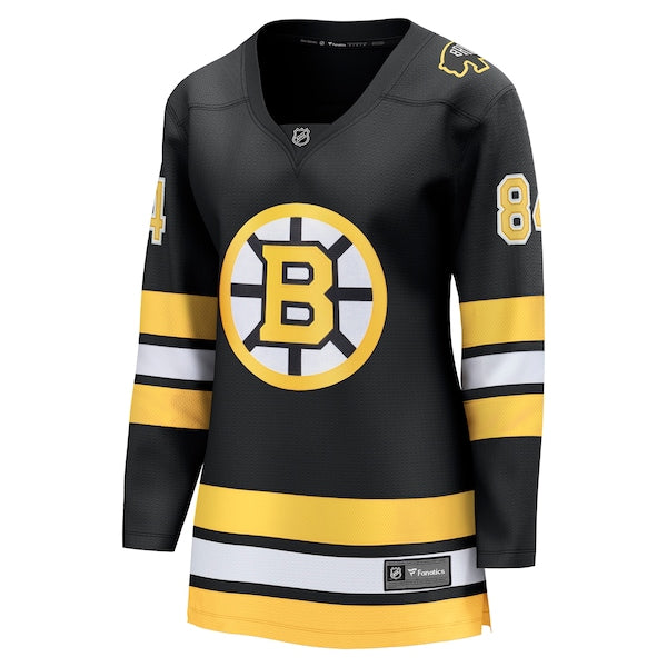 Tanner Jeannot Boston Bruins Women's Home Breakaway Player Jersey - Black - Image 2