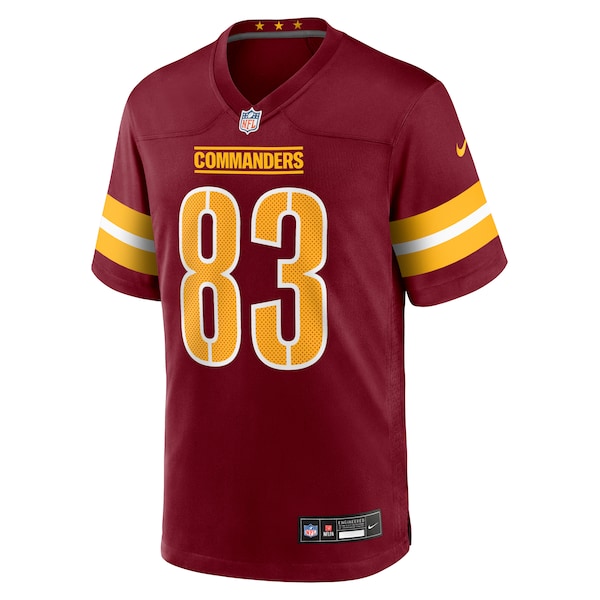 Jaylin Lane Washington Commanders Nike Team Game Jersey - Burgundy - Image 2
