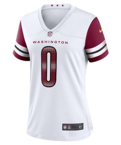 Alternative view of Mike Sainristil Washington Commanders Nike Women's Game Jersey -  White