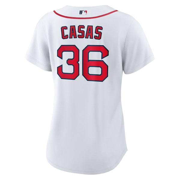 Triston Casas Boston Red Sox Nike Women's Home Replica Jersey - White - Image 3