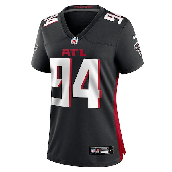 LaCale London Atlanta Falcons Nike Women's Team Game Jersey - Black - Image 2