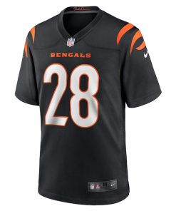 Alternative view of Joe Mixon Cincinnati Bengals Nike Player Game Jersey - Black