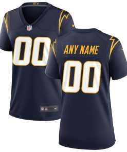 Los Angeles Chargers Nike Women's Alternate Custom Game Jersey - Navy
