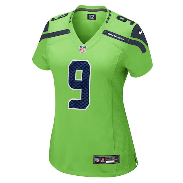 Kenneth Walker III Seattle Seahawks Nike Women's Game Jersey - Neon Green - Image 2