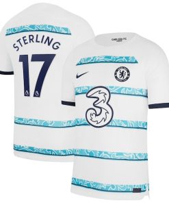 Raheem Sterling Chelsea Nike 2022/23 Away Breathe Stadium Replica Player Jersey - White