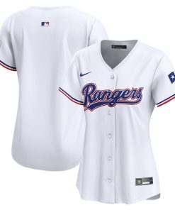 Texas Rangers Nike Women's Home Limited Jersey - White