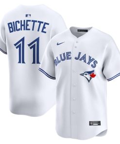 Bo Bichette Toronto Blue Jays Nike Home Limited Jersey - White/Powder Blue
