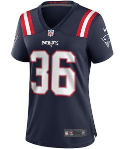 Alternative view of Lawyer Milloy New England Patriots Nike Women's Game Retired Player Jersey - Navy