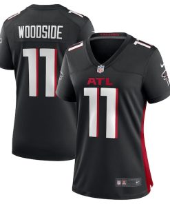 Logan Woodside Atlanta Falcons Nike Women's Team Game Jersey -  Black