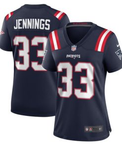 Anfernee Jennings New England Patriots Nike Women's Team Game Jersey -  Navy