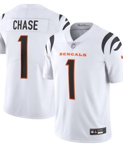 Ja'Marr Chase Cincinnati Bengals Nike  Vapor Untouchable Limited Jersey - White