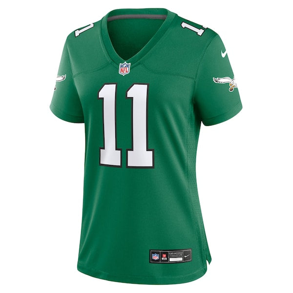 A.J. Brown Philadelphia Eagles Nike Women's Player Jersey - Kelly Green - Image 2