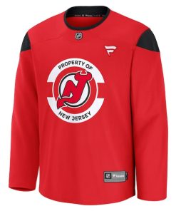 Alternative view of New Jersey Devils  Team Practice Jersey - Red