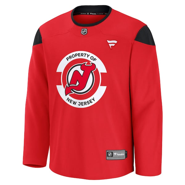 New Jersey Devils Team Practice Jersey - Red - Image 2