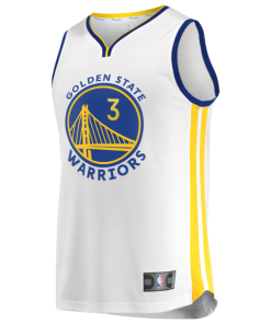 Alternative view of Will Richard Golden State Warriors  Fast Break Replica Jersey - White - Association Edition