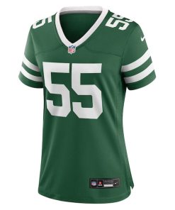 Alternative view of Braiden McGregor New York Jets Nike Women's Team Game Jersey - Legacy Green