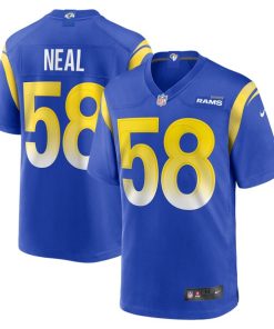 Eli Neal Los Angeles Rams Nike Game Jersey -  Royal