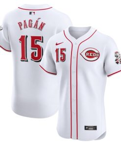 Emilio Pagan Cincinnati Reds Nike Home Elite Player Jersey - White