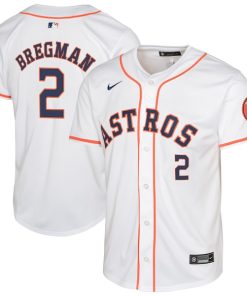 Alex Bregman Houston Astros Nike Youth Home Limited Jersey?¨C White
