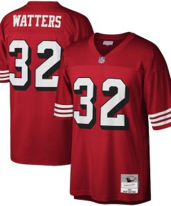 Alternative view of Ricky Watters San Francisco 49ers Legacy Replica Jersey - Scarlet/White