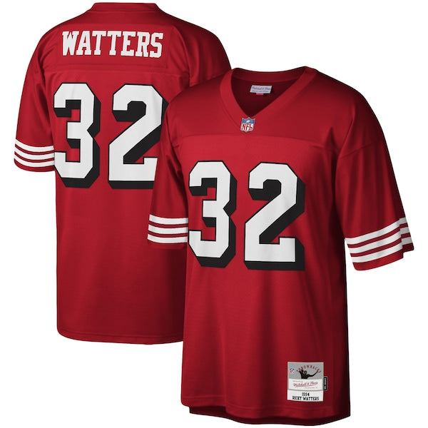 Ricky Watters San Francisco 49ers Legacy Replica Jersey - Scarlet/White - Image 2