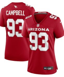 Calais Campbell Arizona Cardinals Nike Women's Team Game Jersey -  Cardinal