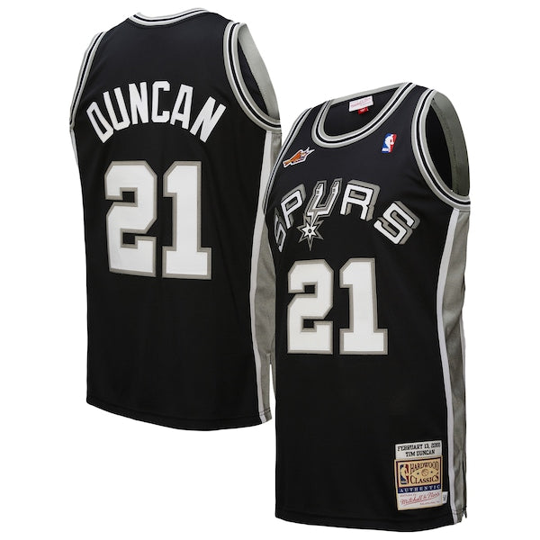 Tim Duncan San Antonio Spurs 2000 NBA All-Star Game Authentic Jersey - Black