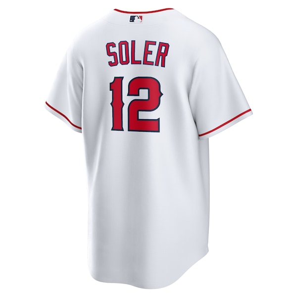 Jorge Soler Los Angeles Angels Nike Home Replica Jersey - White - Image 3