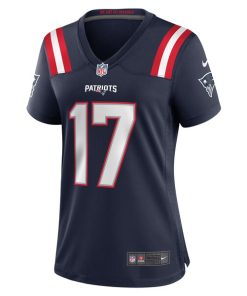 Alternative view of Bryce Baringer New England Patriots Nike Women's Team Game Jersey -  Navy