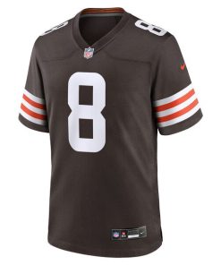 Alternative view of Dillon Gabriel Cleveland Browns Nike Team Game Jersey -  Brown