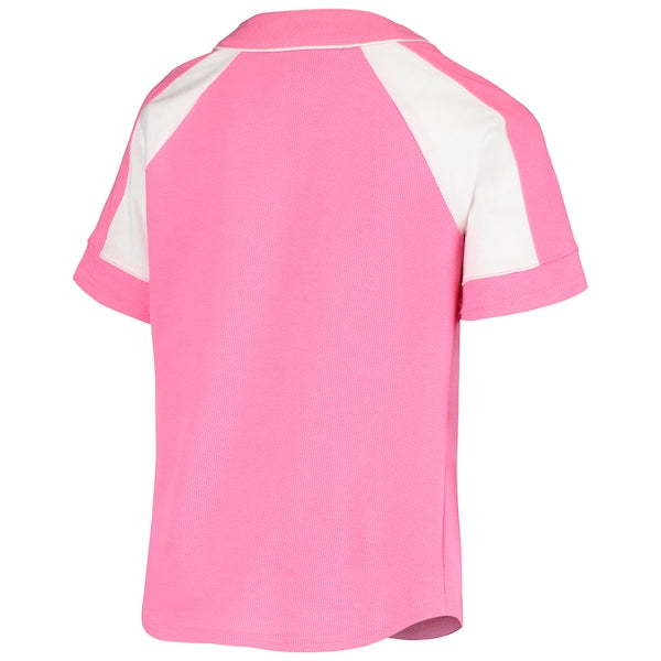 Oakland Athletics Youth Team Spirit Fashion Jersey - Pink - Image 3