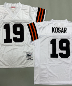Bernie Kosar Cleveland Browns Authentic Throwback Retired Player Jersey