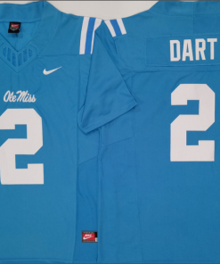 Jaxson Dart NCAA Ole Miss Rebels Nike Vapor Limited Jersey