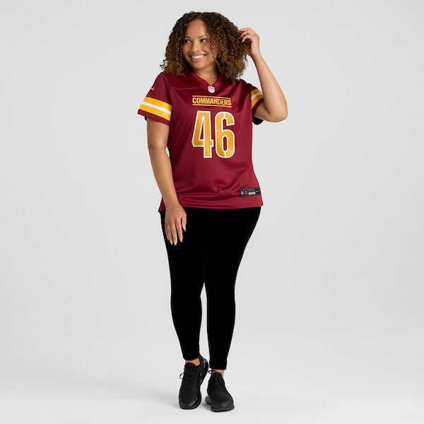 Greg Joseph Washington Commanders Nike Women's Team Game Jersey - Burgundy - Image 6