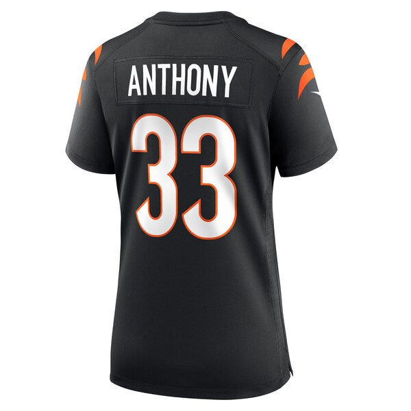 Daijahn Anthony Cincinnati Bengals Nike Women's Game Jersey - Black - Image 4