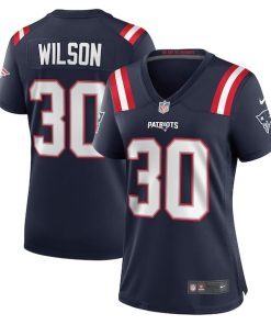 Mack Wilson New England Patriots Nike Women's Game Jersey - Navy