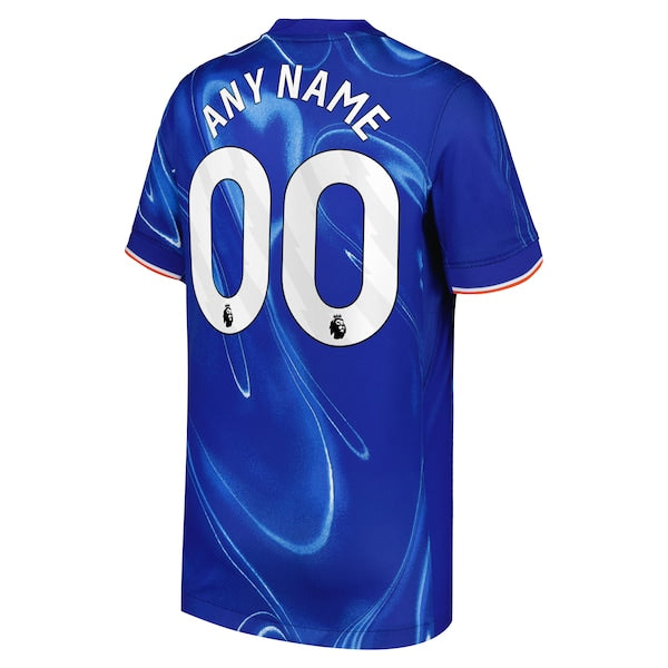 Chelsea Nike Youth 2024/25 Home Custom Replica Jersey - Blue - Image 3