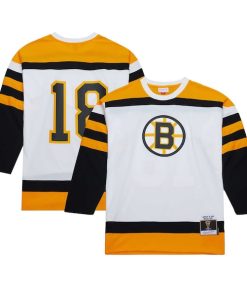 Willie O'Ree Boston Bruins 1958 Blue Line Player Jersey - White