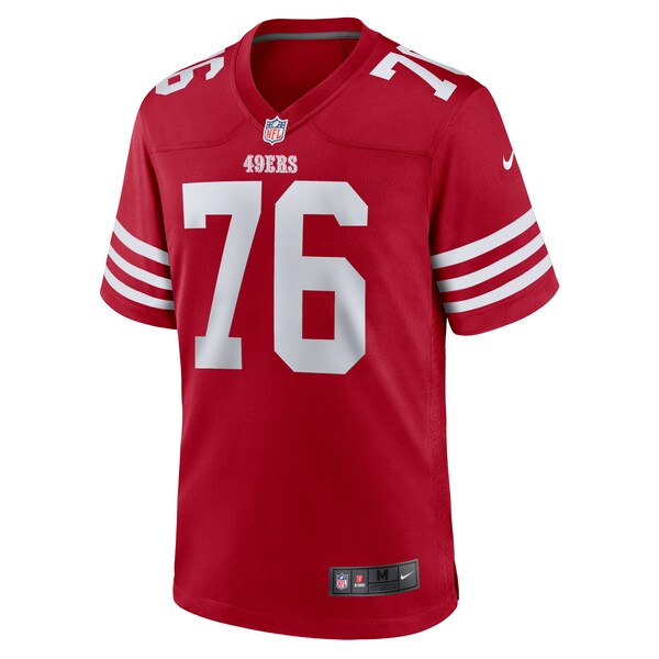 Jaylon Moore San Francisco 49ers Nike Game Jersey - Scarlet - Image 3