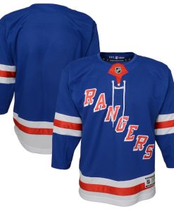 New York Rangers Youth Home Premier Jersey - Blue