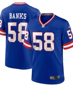 Carl Banks New York Giants Nike Classic Retired Player Game Jersey - Royal
